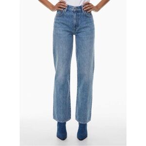 Denim Forum Blue Flare & Wide Leg Jeans